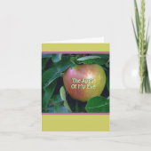 「目のりんご」「あなたよ！」 カード (正面)