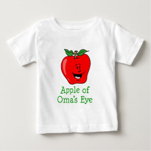 目のりんご ベビーTシャツ