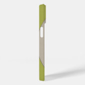 目のアップルサーレアルスケッチアートグリーン Case-Mate iPhoneケース (裏面 / 右)