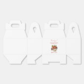 目のアップルレッドオーチャードベビーシャワー フェイバーボックス (見開き)