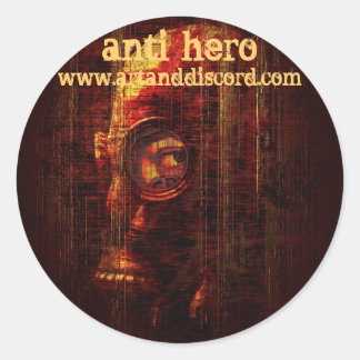 目のステッカーに私を見る ラウンドシール