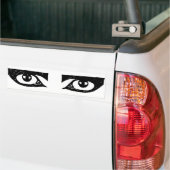 目のステッカー2 バンパーステッカー (トラック上)