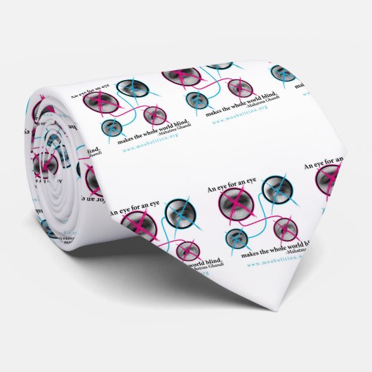 目のタイのための目 ネクタイ (ロール)