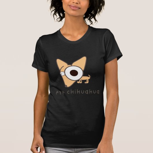 目のチワワ! Tシャツ (正面)