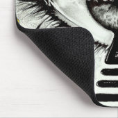 目のハートの芸術 マウスパッド (コーナー)