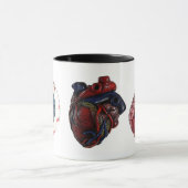 目のハートの頭脳 マグカップ (中央)