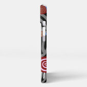 目のパターサイケデリックン – アートフォンケース iPhoneケース (左側面)