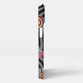 目のパターサイケデリックン – アートフォンケース iPhoneケース (右側面)