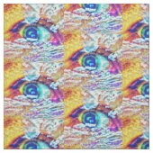 目のパターン ファブリック (見本)