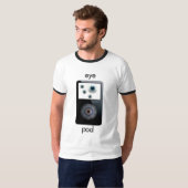 目のポッド Tシャツ (正面フル)