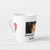 目のマグギフト カフェラテマグ (左アングル)