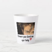 目のマグギフト カフェラテマグ (正面)