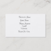 目のメーキャップアーティスト 名刺 (裏面)