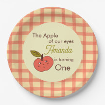 目のリンゴかわいい赤りんご