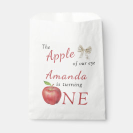 目のリンゴ子供の誕生日パーティー フェイバーバッグ