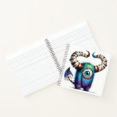 目の一つ目のモンスター手帳 ノートブック (内部)