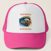 目の中のカニの巣穴をごまかす深さ キャップ (正面)