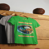 目の中のカニの巣穴をごまかす深さ Tシャツ