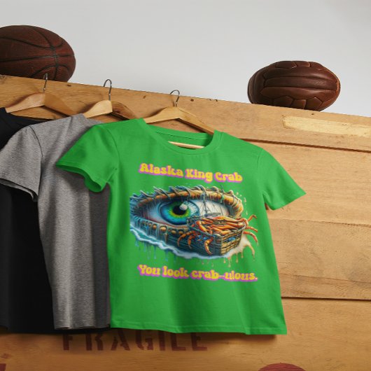 目の中のカニの巣穴をごまかす深さ Tシャツ