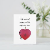 目の中のリンゴとハートへの鍵 (スタンド正面)