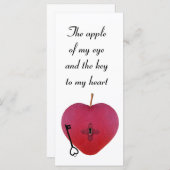 目の中のリンゴとハートへの鍵 (正面/裏面)
