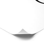 目の中のリンゴとハートへの鍵 フォトプリント            (角)