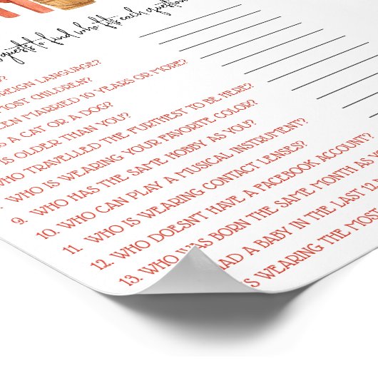 目の中のリンゴはシャワーゲームを混ぜよう ポスター (角)