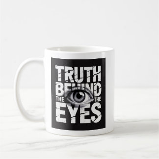 目の中の真実 👁️ - グランジテイフォグラフィ コーヒーマグカップ