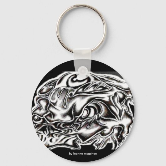 目の付いたスカル キーホルダー (正面)