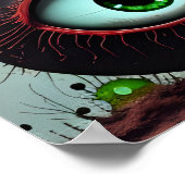 目の付いたSF植物 ポスター (角)