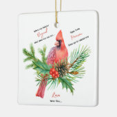 目の信じ届く範囲を超えて セラミックオーナメント (左)