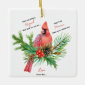 目の信じ届く範囲を超えて セラミックオーナメント (正面)