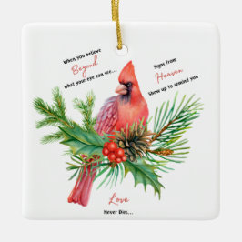 目の信じ届く範囲を超えて セラミックオーナメント