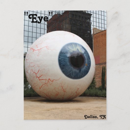 目の像の数3 ポストカード (正面)