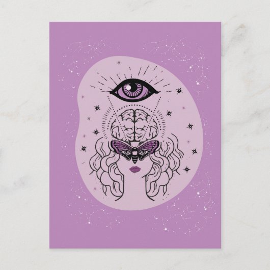 目の内側の目覚め ポストカード (正面)