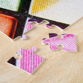 目の化粧 ジグソーパズル (側面)