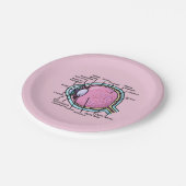 目の図 ペーパープレート (アングル)