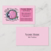 目の図 名刺 (正面/裏面)