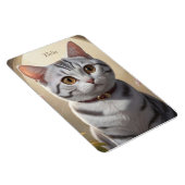 目の大きい可愛いアメリカンショートヘア マグネット (右側)