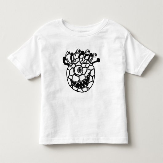 目の専制君主 トドラーTシャツ (正面)