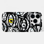 目の広がり Case-Mate iPhoneケース (裏面 (横))