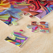 目の悪い虹の猫 ジグソーパズル (側面)