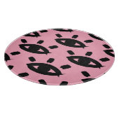 目の水色ブラシ、スケッチパターン。 カッティングボード (角)