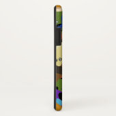 目の熱狂する付いた虫 Case-Mate iPhoneケース (裏面/右)