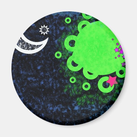 目の疲れた磁石 マグネット (正面)