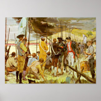 「。..目の白い部分！」バンカーヒル ポスター