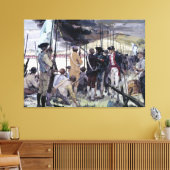 目の白いbyケン・ライリープリント キャンバスプリント (インサイチュ (リビング))