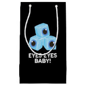 目の目のベビーおもしろいアイス目玉プンダークBG スモールペーパーバッグ (正面)