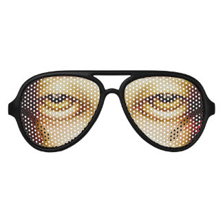 目の色 アビエーターサングラス