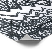 目の花の曼荼羅のポスター。 ポスター (角)